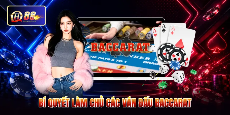 Bí quyết làm chủ các ván đấu baccarat